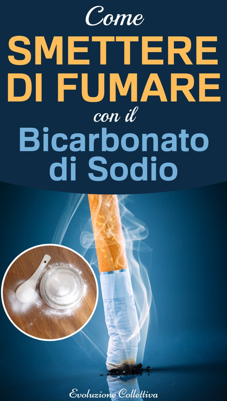 Come smettere di fumare in solo due settimane con il bicarbonato di